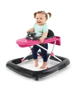 Bright Starts Ford Mustang 3-in-1 Baby/Toddler Walker Toys/Car Push 6-12m Pink -Cheap Toys Store 824451490 4 720x928