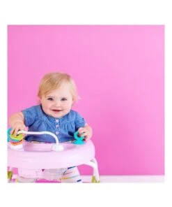 Bright Starts 70cm Pink Floral Friends Walker Play Sound/Light forBaby/Toddler -Cheap Toys Store 824452480 6 720x928