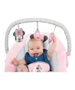 Bright Starts Minnie Mouse Rosy Skies Cradling Bouncer Baby/Infant/Girls 0m -Cheap Toys Store 824453200 5 720x928