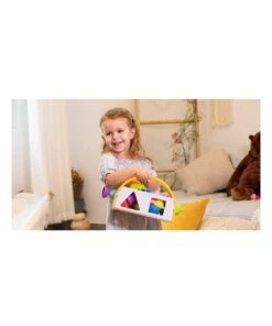 Lalaboom Shape Sorter & 8-Piece Beads Balancing Game -Cheap Toys Store 827516710 3 720x928