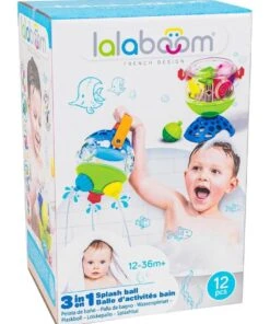 Lalaboom Splash Ball & 8-Piece Beads Water Play Toy