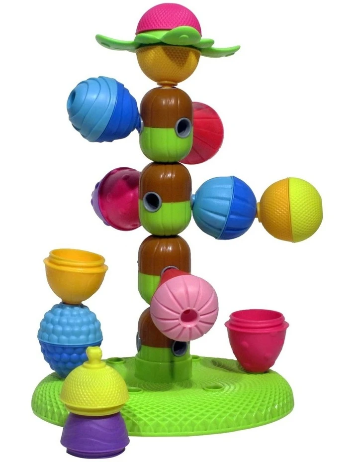 Lalaboom Stack 'n Beads & 6-Piece Beads Set 3 Lalaboom Stack 'n Beads & 6-Piece Beads Set - Image 3