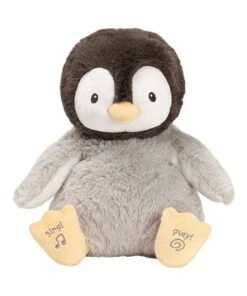 Gund Animated Kissy Penguin Grey Interactive Toy -Cheap Toys Store 827764300 3 720x928