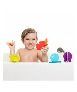 Boon 11pc Links 3D Foam Sea Animal Puzzles Bath Time/Tub Toys/Game for Baby/Kids -Cheap Toys Store 831043450 4 720x928