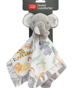 Weegoamigo Lovie Comforter - Ernie Elephant