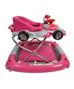 Aussie Baby Racing Car 4-in-1 Baby Walker & Rocker - Pink -Cheap Toys Store 835369660 3 720x928