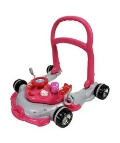 Aussie Baby Racing Car 4-in-1 Baby Walker & Rocker - Pink -Cheap Toys Store 835369660 6 720x928