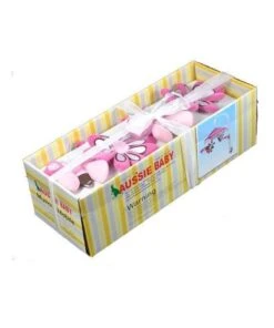 Aussie Baby Musical Baby Cot Mobile - Butterfly Pink