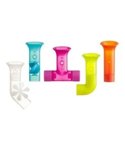 Boon 5pc Pipes Building Bath Toy Suction Set Tub/Shower Play/Fun Kids/Toddler