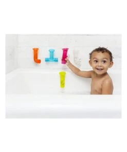 Boon 5pc Pipes Building Bath Toy Suction Set Tub/Shower Play/Fun Kids/Toddler 5 Boon 5pc Pipes Building Bath Toy Suction Set Tub/Shower Play/Fun Kids/Toddler -Cheap Toys Store 839336230 3 720x928