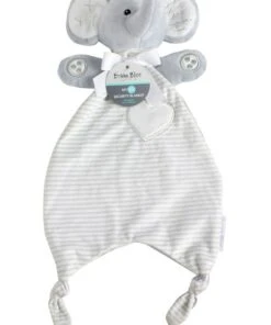 Bubba Blue Aussie & Zoo Animals Security Blanket - Elephant