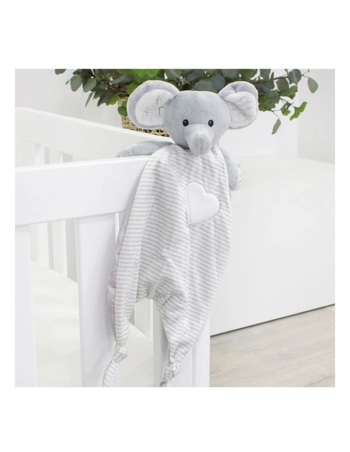 Bubba Blue Aussie & Zoo Animals Security Blanket - Elephant 5 Bubba Blue Aussie & Zoo Animals Security Blanket - Elephant - Image 5