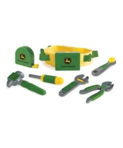 John Deere Talking Tool Belt Sound/Wrench/Plier/Hammer/Screw driver 35070 Deluxe