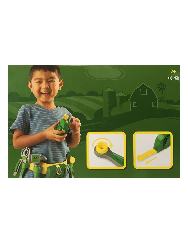 John Deere Talking Tool Belt Sound/Wrench/Plier/Hammer/Screw driver 35070 Deluxe 2 John Deere Talking Tool Belt Sound/Wrench/Plier/Hammer/Screw driver 35070 Deluxe - Image 2