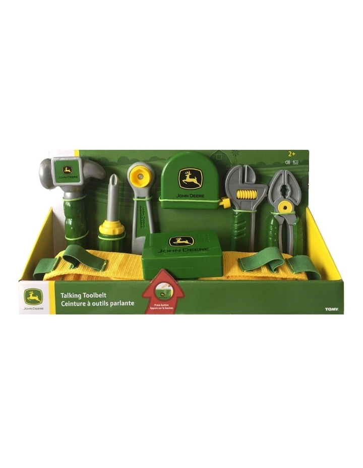 John Deere Talking Tool Belt Sound/Wrench/Plier/Hammer/Screw driver 35070 Deluxe 3 John Deere Talking Tool Belt Sound/Wrench/Plier/Hammer/Screw driver 35070 Deluxe - Image 3