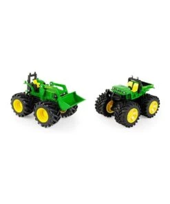 John Deere Monster Treads Loader & Gator Set Kids Interaactive Farm Toys 3years 12cm