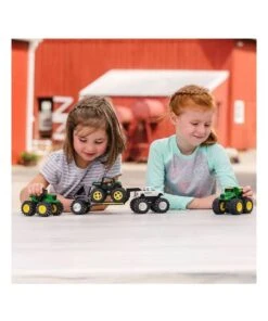 John Deere Monster Tread Tractor/Dump/Pickup/Gator Truck/Trailer Set 5piece 15cm 3years -Cheap Toys Store 858716200 3 720x928