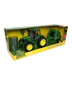 John Deere Big Farm Tractor & Hay Baler/Toy/Kids/Children/Play/ Ertl 1:16 3years -Cheap Toys Store 858716650 5 720x928