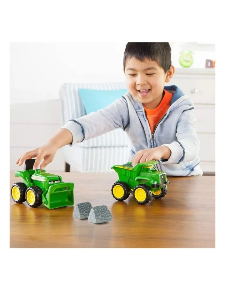 John Deere Sanbox Dump Truck/Tractor Vehicle Set Kids Interactive Farm Toy 18months 4 John Deere Sanbox Dump Truck/Tractor Vehicle Set Kids Interactive Farm Toy 18months - Image 4
