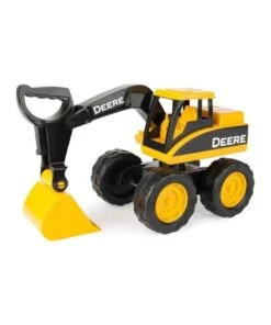 John Deere Kids Scoop Die-Cast Excavator Construction Truck Toys 38cm Yellow 3years