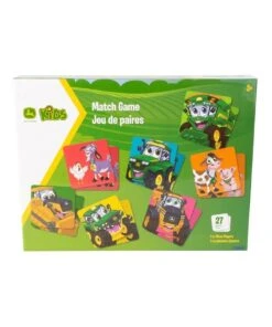 John Deere Kids Match Game Children/Family Interactive Memory Card Game 54piece 3years