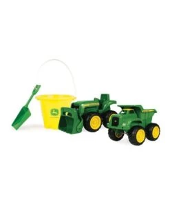 John Deere Dump Truck & Tractor w/ Bucket/Shovel Toy/Kids/Children/Play Game Fun