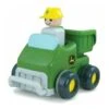 John Deere Push & Go Truck Kids/Boys Vehicle Dump/Tilt Box Toys/Play 12months Green