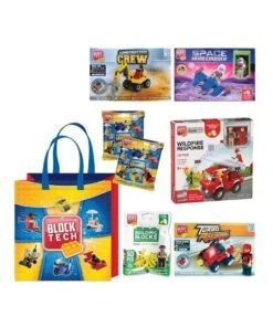BLOCK TECH Showbag With Space Kit/Surprise Model/Figure/Building Block/Turbo Racer
