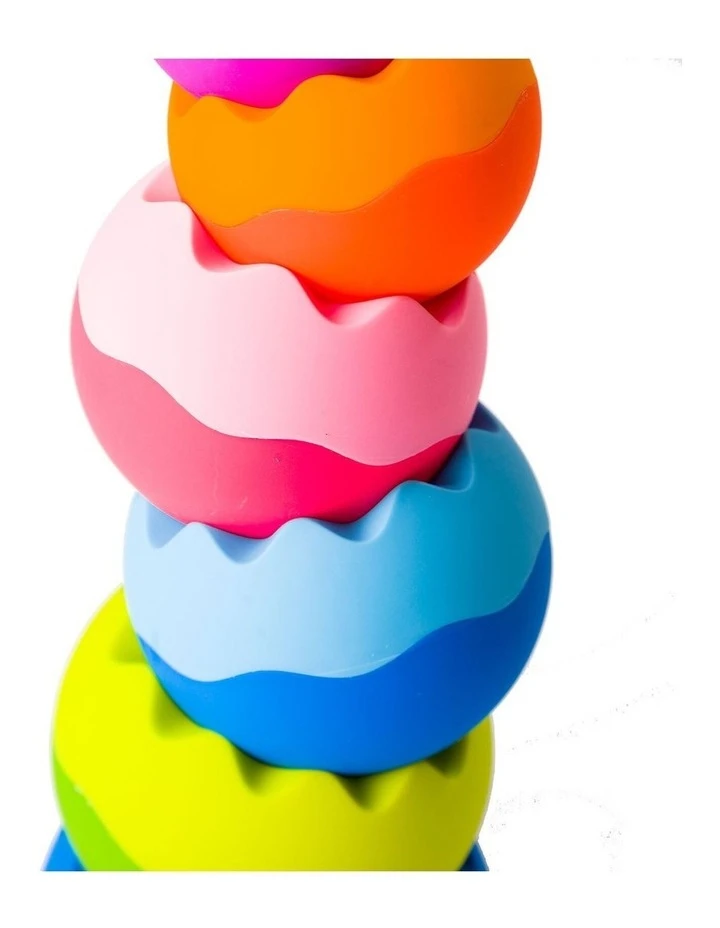 FAT BRAIN TOY CO. Tobbles Neo 6m-4y for Baby/Kids/BPA Free Stackable/Stacking Toy 5 FAT BRAIN TOY CO. Tobbles Neo 6m-4y for Baby/Kids/BPA Free Stackable/Stacking Toy - Image 5