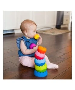 FAT BRAIN TOY CO. Tobbles Neo 6m-4y for Baby/Kids/BPA Free Stackable/Stacking Toy 12 FAT BRAIN TOY CO. Tobbles Neo 6m-4y for Baby/Kids/BPA Free Stackable/Stacking Toy -Cheap Toys Store 864009190 6 720x928