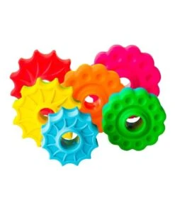 FAT BRAIN TOY CO. Fat Brain Stacking Toy Co SpinAgain 1-4y Baby/Kids/BPA Free Plastic Screw Disc -Cheap Toys Store 864009370 5 720x928