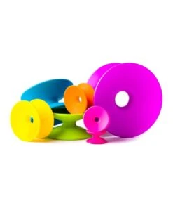 FAT BRAIN TOY CO. Spoolz For Baby/Infant/Kids 10m-3y Stacking/Roll/Balancing Toys -Cheap Toys Store 864010000 5 720x928