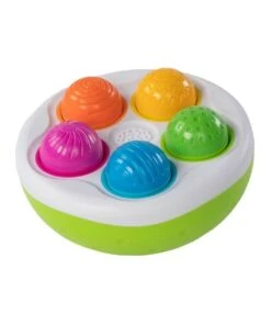 FAT BRAIN TOY CO. Spinny Pins For 18m-4y Baby/Infant/Children W/ Bowl & Pins Toys