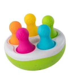 FAT BRAIN TOY CO. Spinny Pins For 18m-4y Baby/Infant/Children W/ Bowl & Pins Toys -Cheap Toys Store 864010450 3 720x928