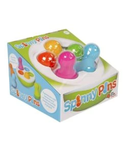 FAT BRAIN TOY CO. Spinny Pins For 18m-4y Baby/Infant/Children W/ Bowl & Pins Toys -Cheap Toys Store 864010450 5 720x928