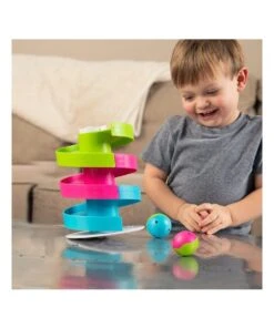 FAT BRAIN TOY CO. Wobble Run For 1-4y Kids/Children W/ Tracks & Balls Roll Toys -Cheap Toys Store 864010540 6 720x928
