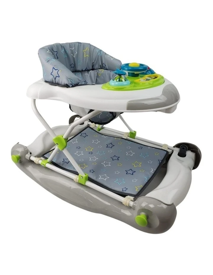 Aussie Baby Bright Stars 2-In-1 Baby Walker Rocker 4 Aussie Baby Bright Stars 2-In-1 Baby Walker Rocker - Image 4