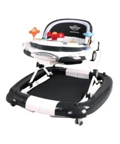Aussie Baby Car Theme Baby Walker Rocker Black