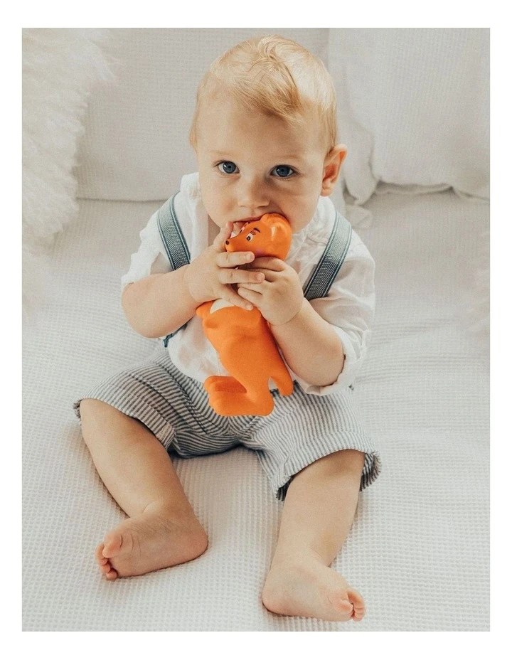 Mizzie The Kangaroo Baby Teething Toy 100% Natural Rubber 5 Mizzie The Kangaroo Baby Teething Toy 100% Natural Rubber - Image 5