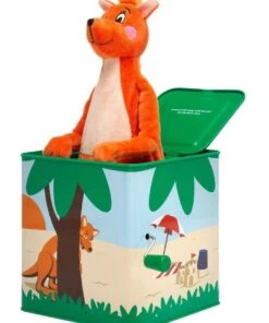 Mizzie The Kangaroo Musical Hop Out Mizzie Music Box