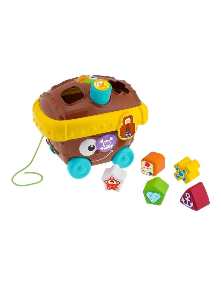 Chicco Pirates Treasure Chest Shape Sorter 1 Chicco Pirates Treasure Chest Shape Sorter