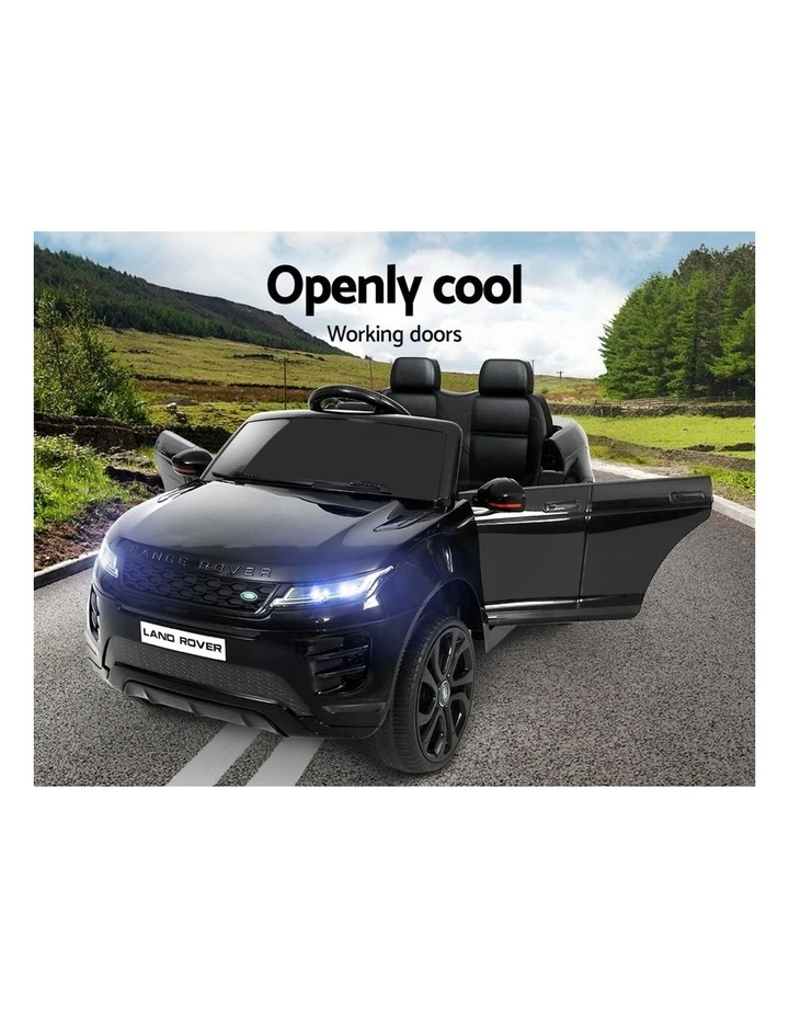 Rigo Kids Ride On Car Licensed Land Rover 12V Black 5 Rigo Kids Ride On Car Licensed Land Rover 12V Black - Image 5