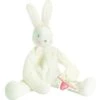 Bunnies By The Bay Silly Buddy White Pacifier Holder Toy
