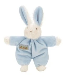 Bunnies By The Bay Sweet Hops Bunny Pale Blue Rattle